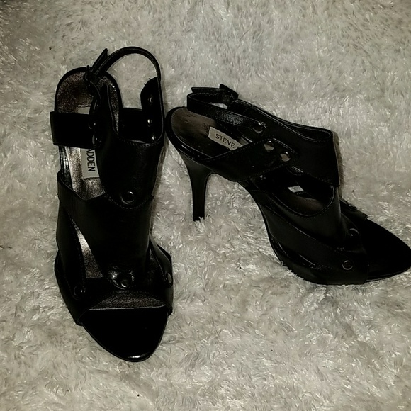 Steve Madden open toe heels - Picture 1 of 4